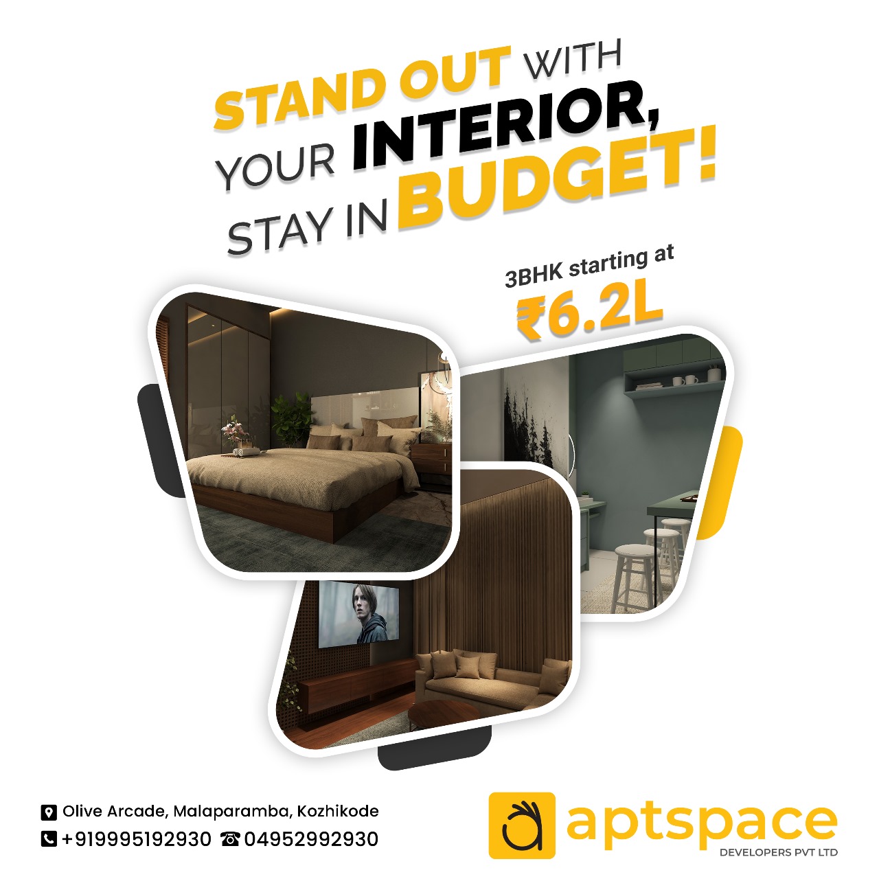 Aptspace interior Designer Calicut